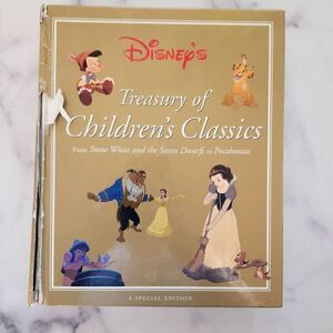 Disney's Treasury of Disney Classics hardback book Snow White Bambi Special Edit